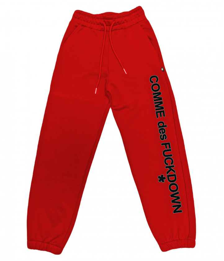 Comme Des Fuckdown Woman Red Trousers