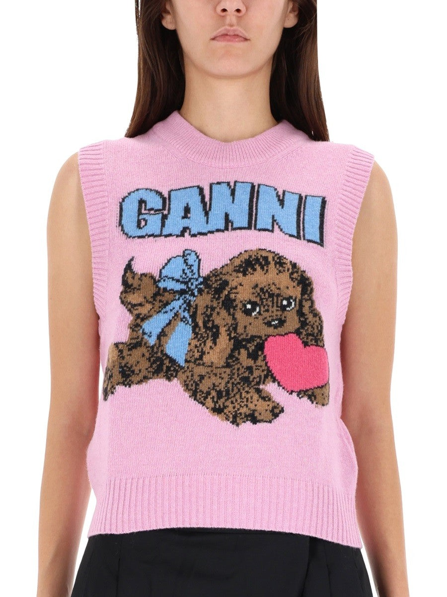 GANNI "PUPPY" VEST