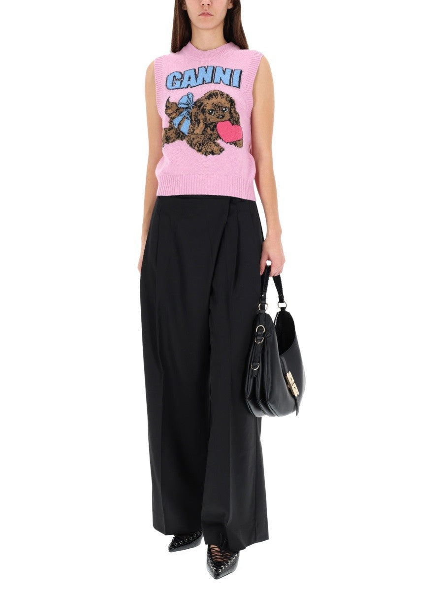 GANNI "PUPPY" VEST