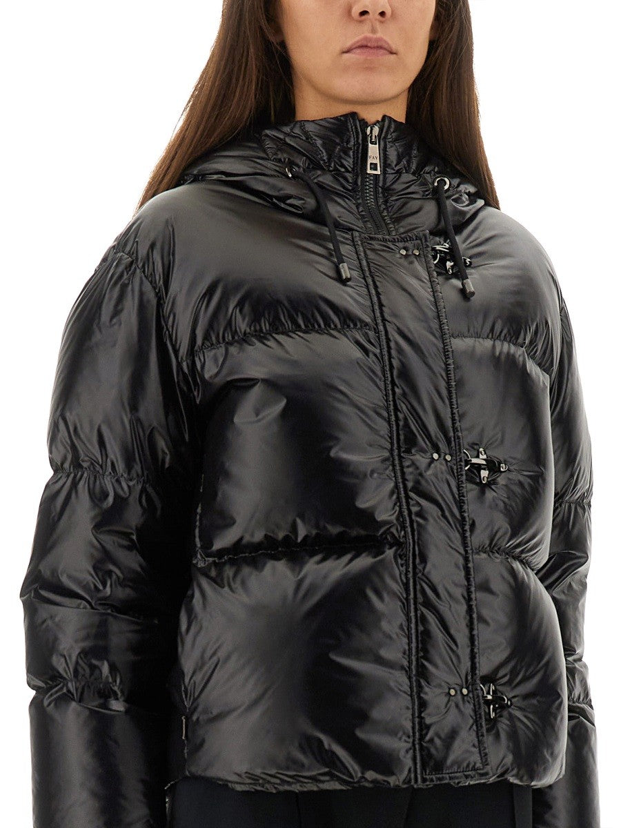 FAY DOWN JACKET WITH HOOD