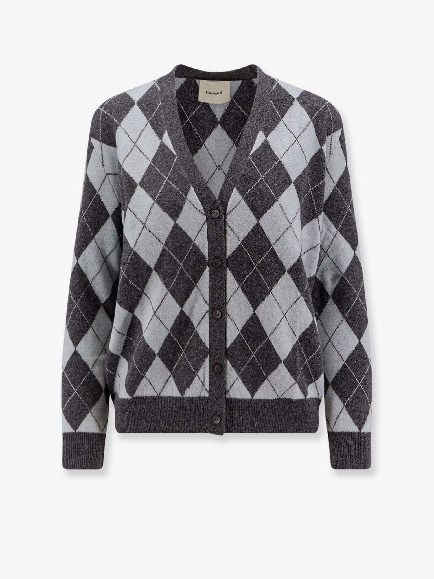 LISA YANG Raelyn Sparkle Jacquard cardigan