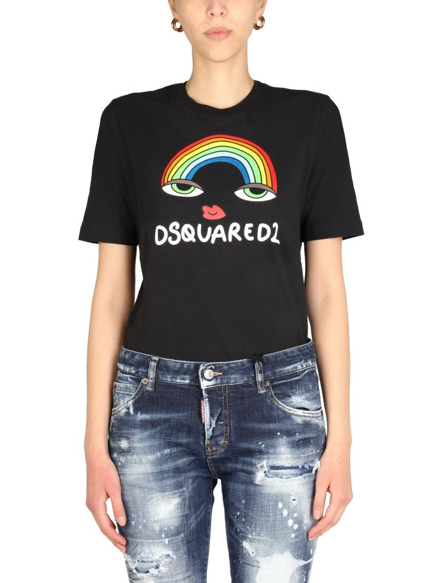 Dsquared RAINBOW RENNY T-SHIRT