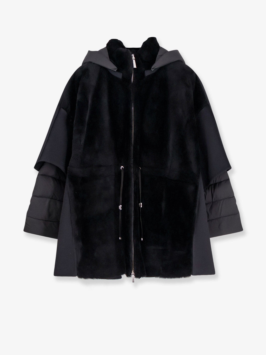 Moorer Raja shearling cape