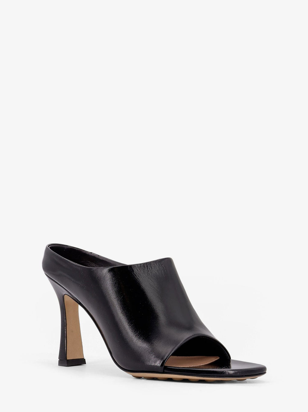 Bottega Veneta Rana leather mule with heel