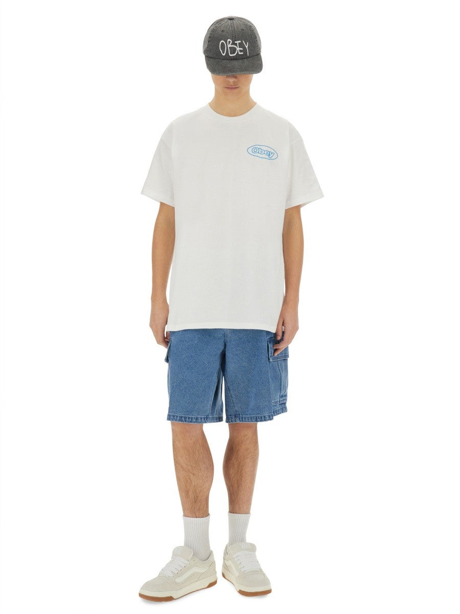 OBEY "REACTION" T-SHIRT