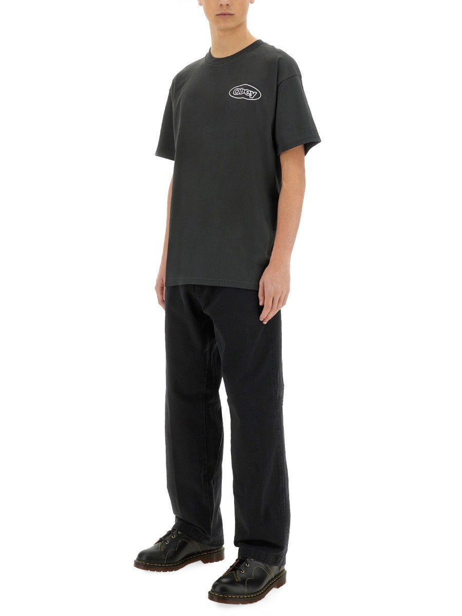 OBEY "REACTION" T-SHIRT