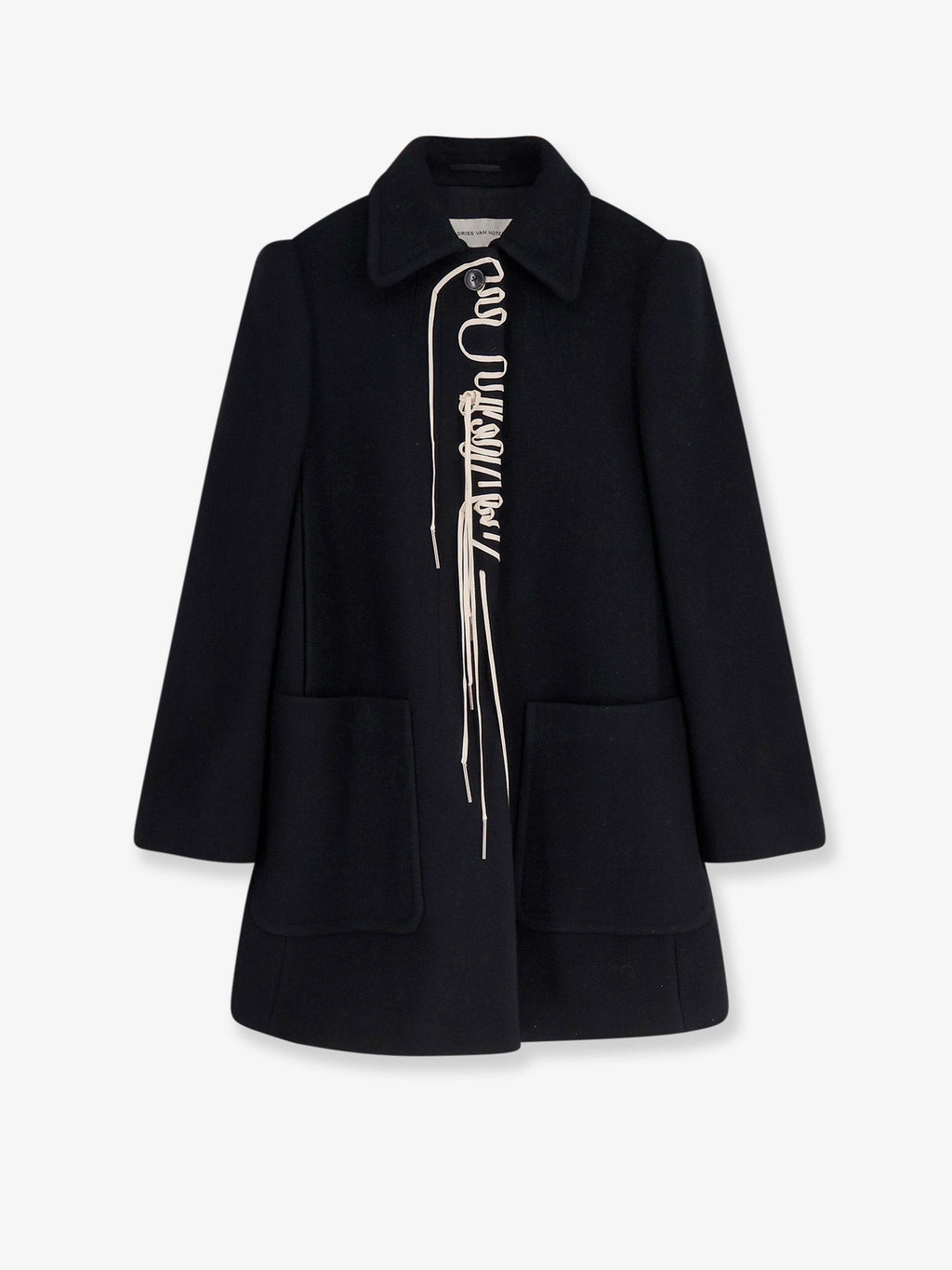 Dries Van Noten Rebela wool blend coat