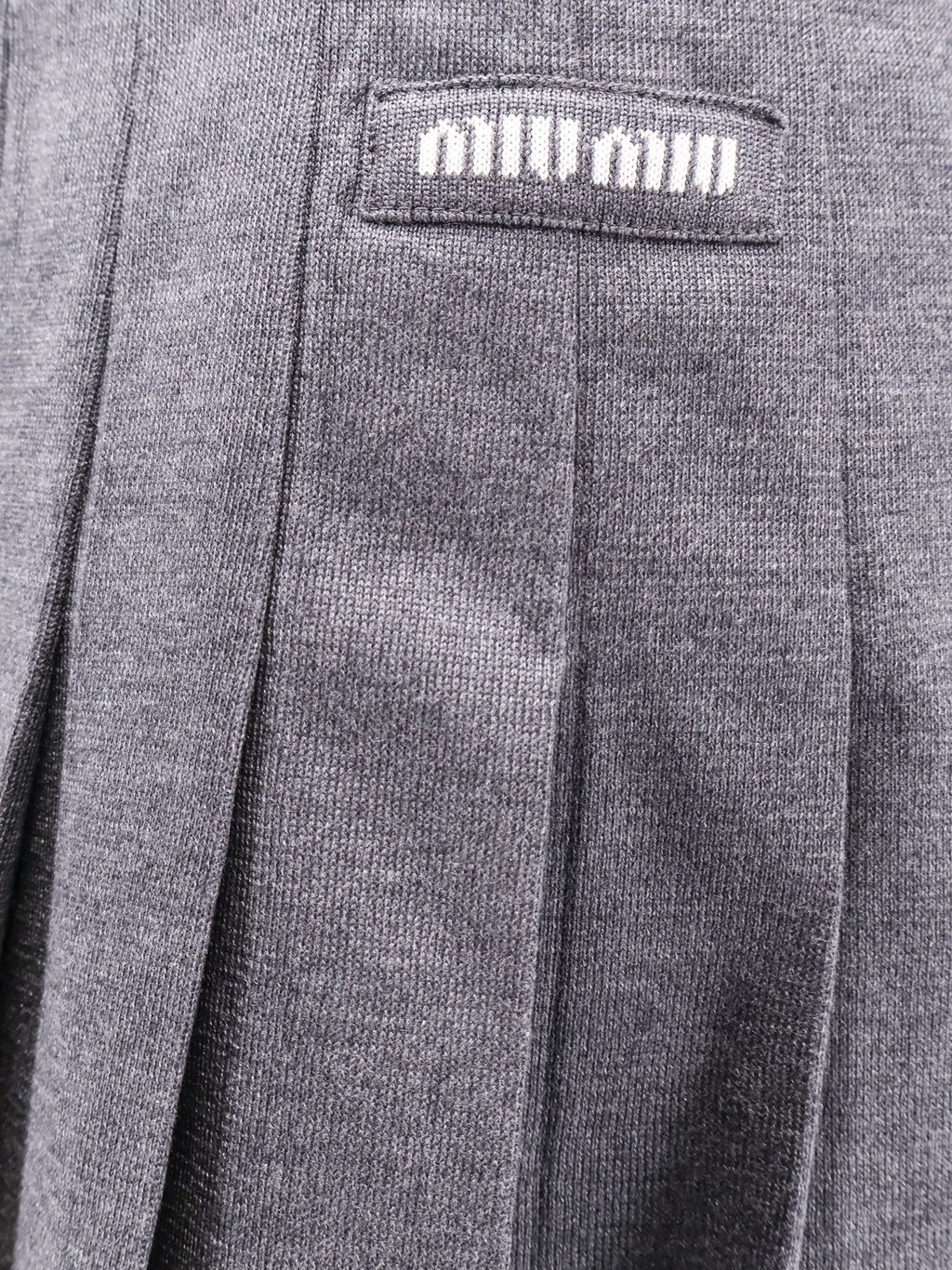 Miu Miu Recycled silk pleated skirt