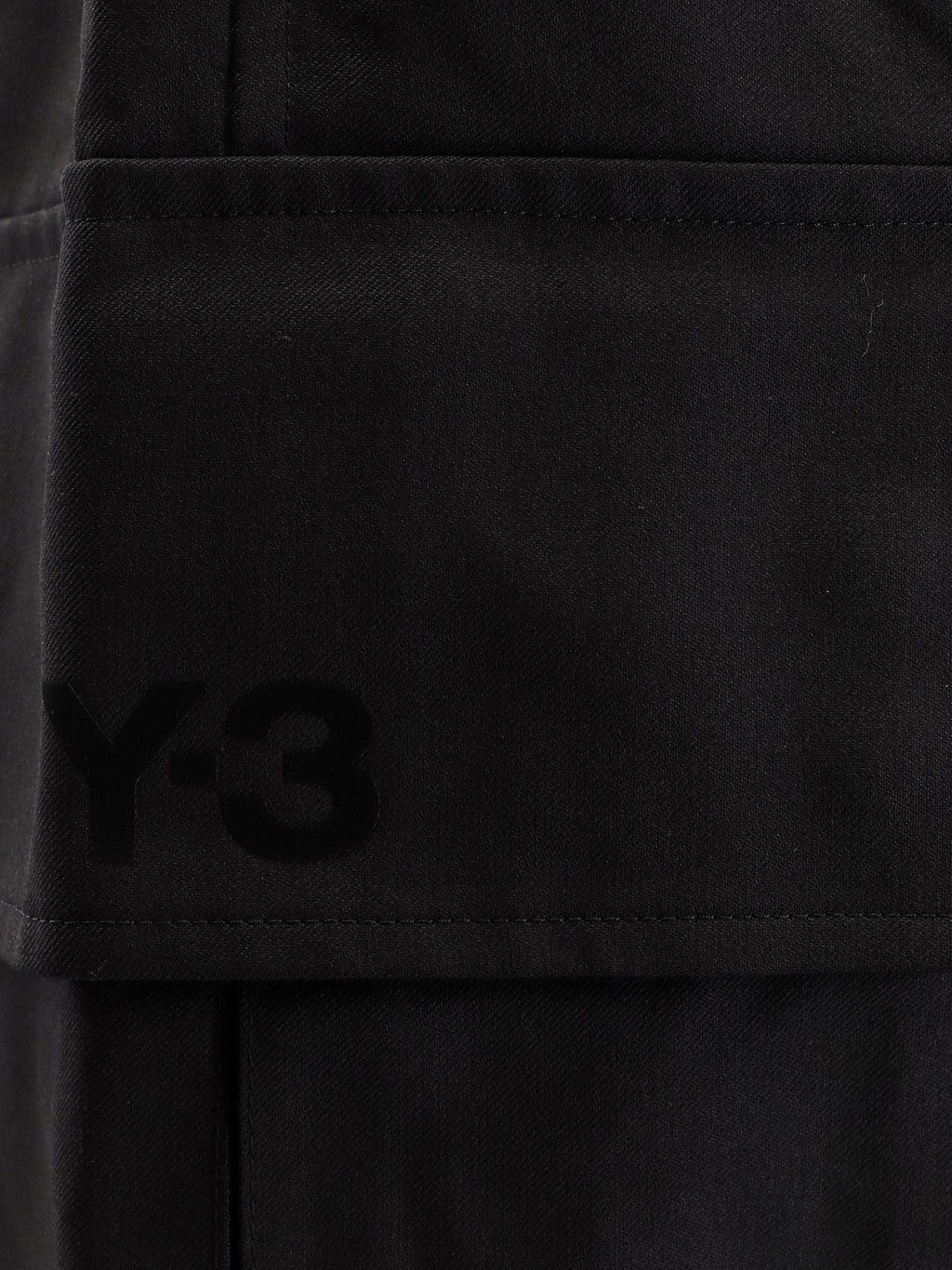 ADIDAS Y-3 Ref Wo Cargo Pn recycled polyester and wool trousers