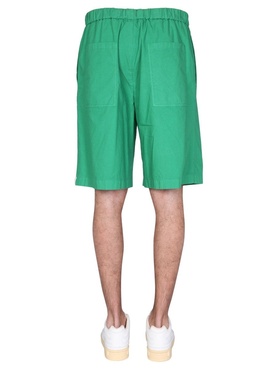 JIL SANDER RELAXED FIT BERMUDA