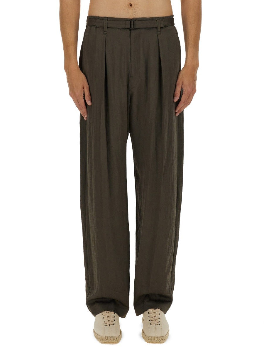 LEMAIRE RELAXED PANTS WITH BELT