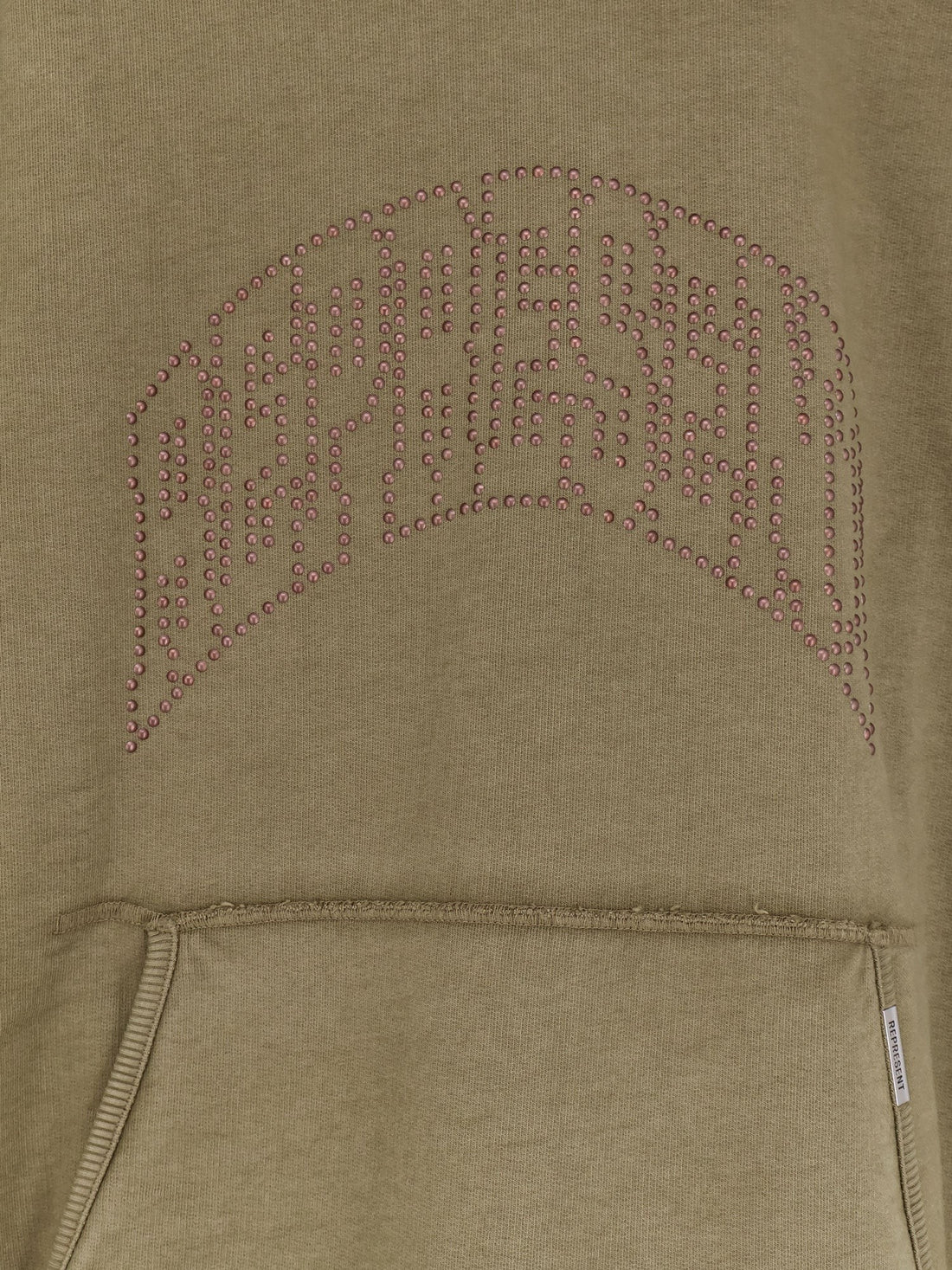 Represent Represent Embellished Hoodie cotton sweatshirt
