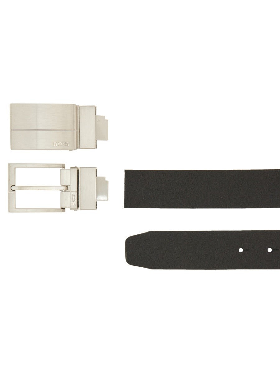 Boss REVERSIBLE LEATHER BELT