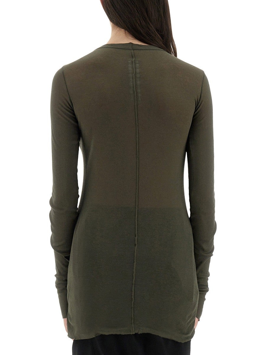 RICK OWENS RIB LS T SHIRT