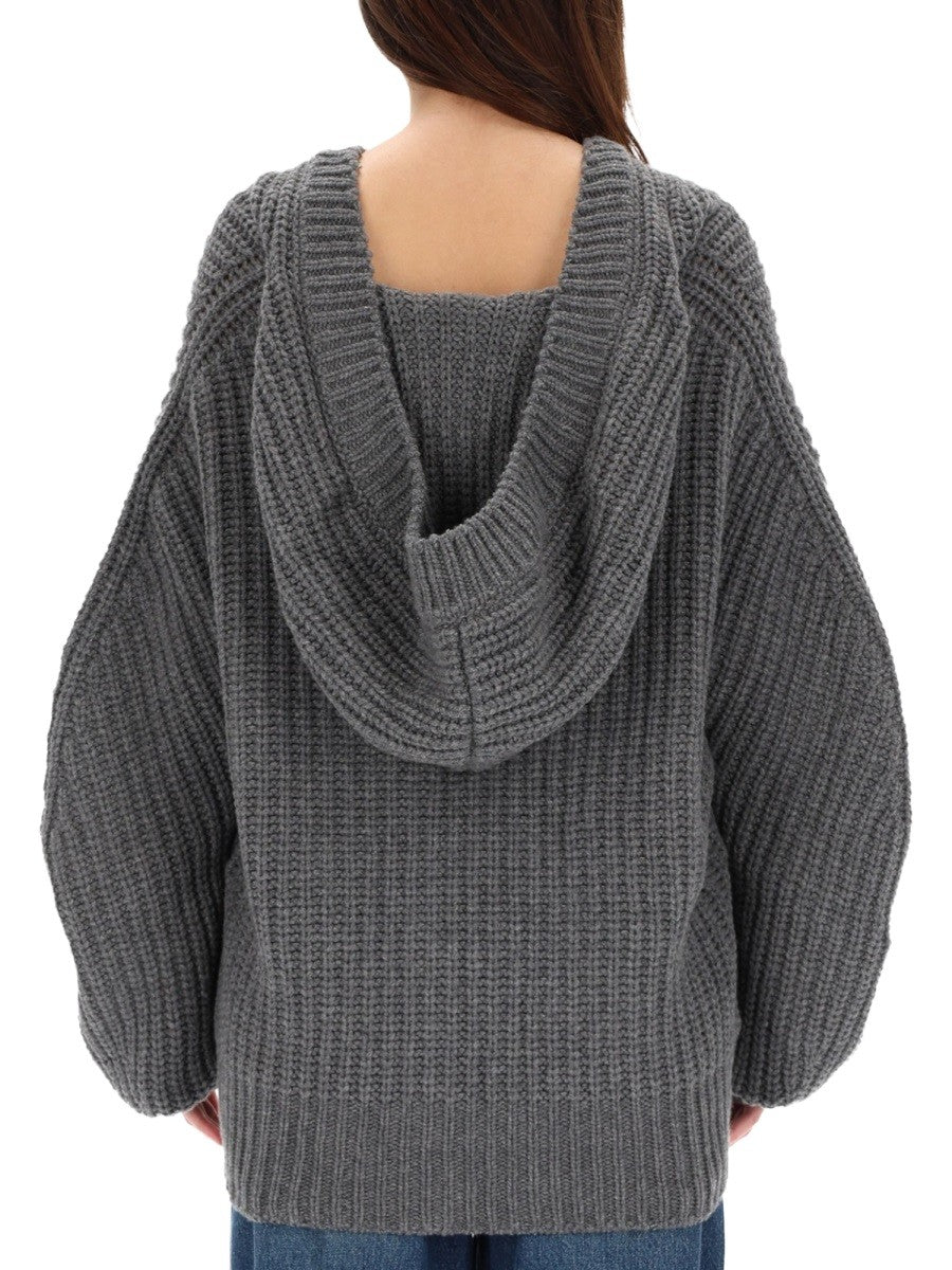stella mccartney RIBBED CARDIGAN