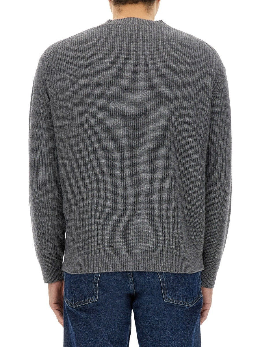 Maison Kitsune RIBBED CARDIGAN