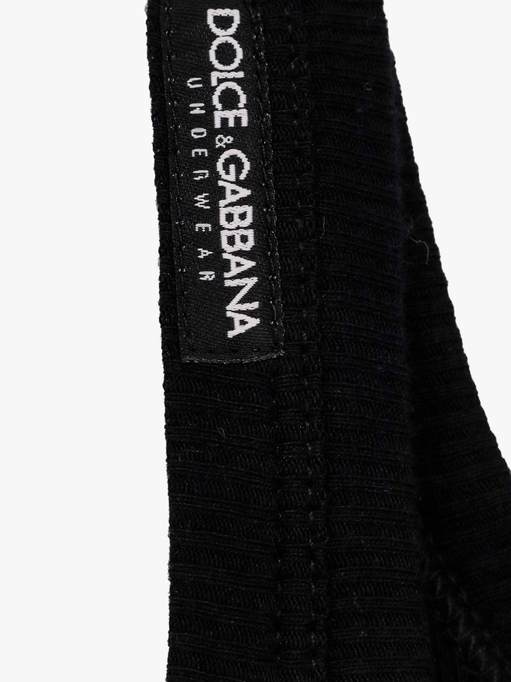 Dolce & Gabbana Ribbed cotton tank top