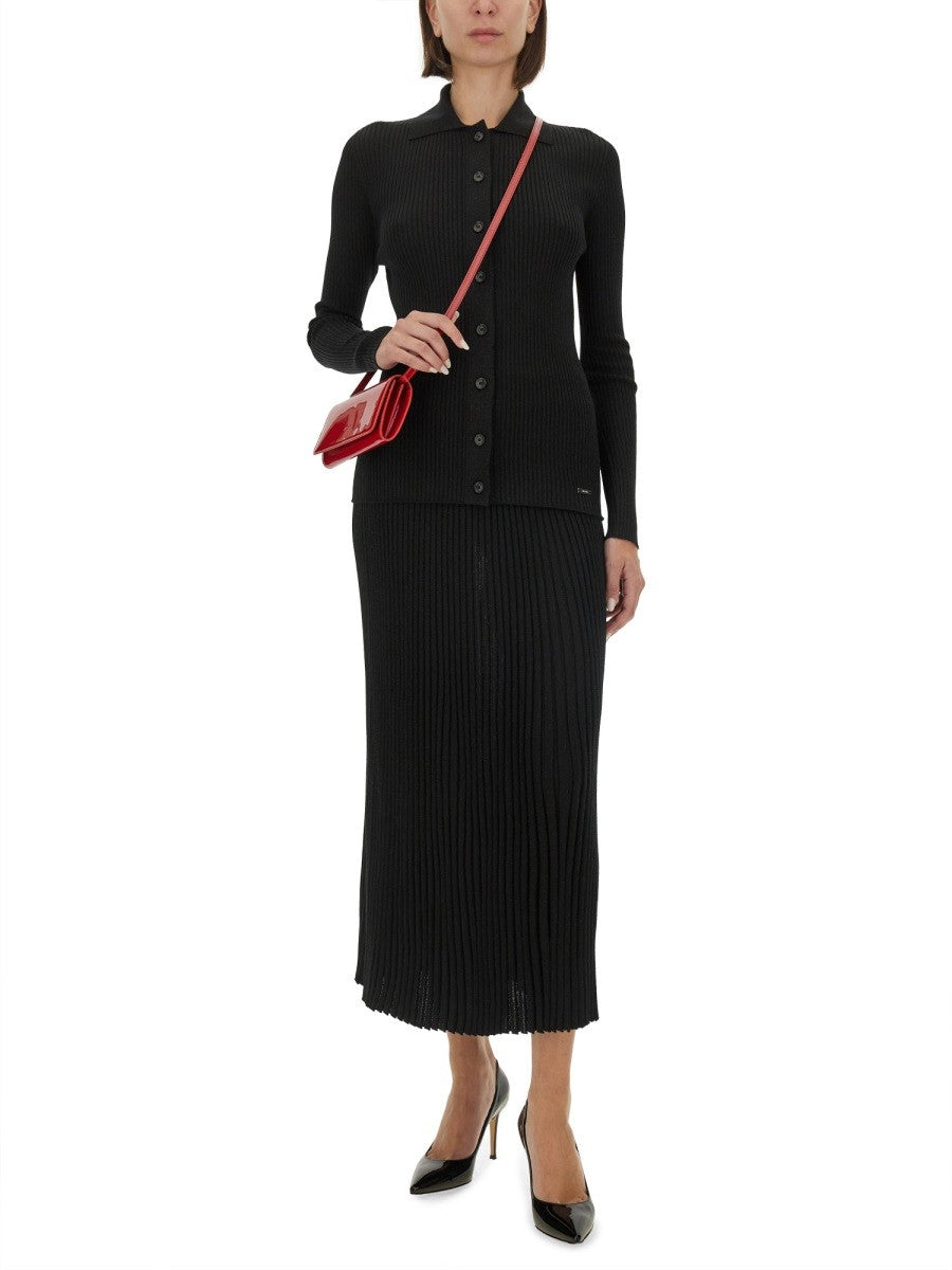 KITON RIBBED SWEATER.