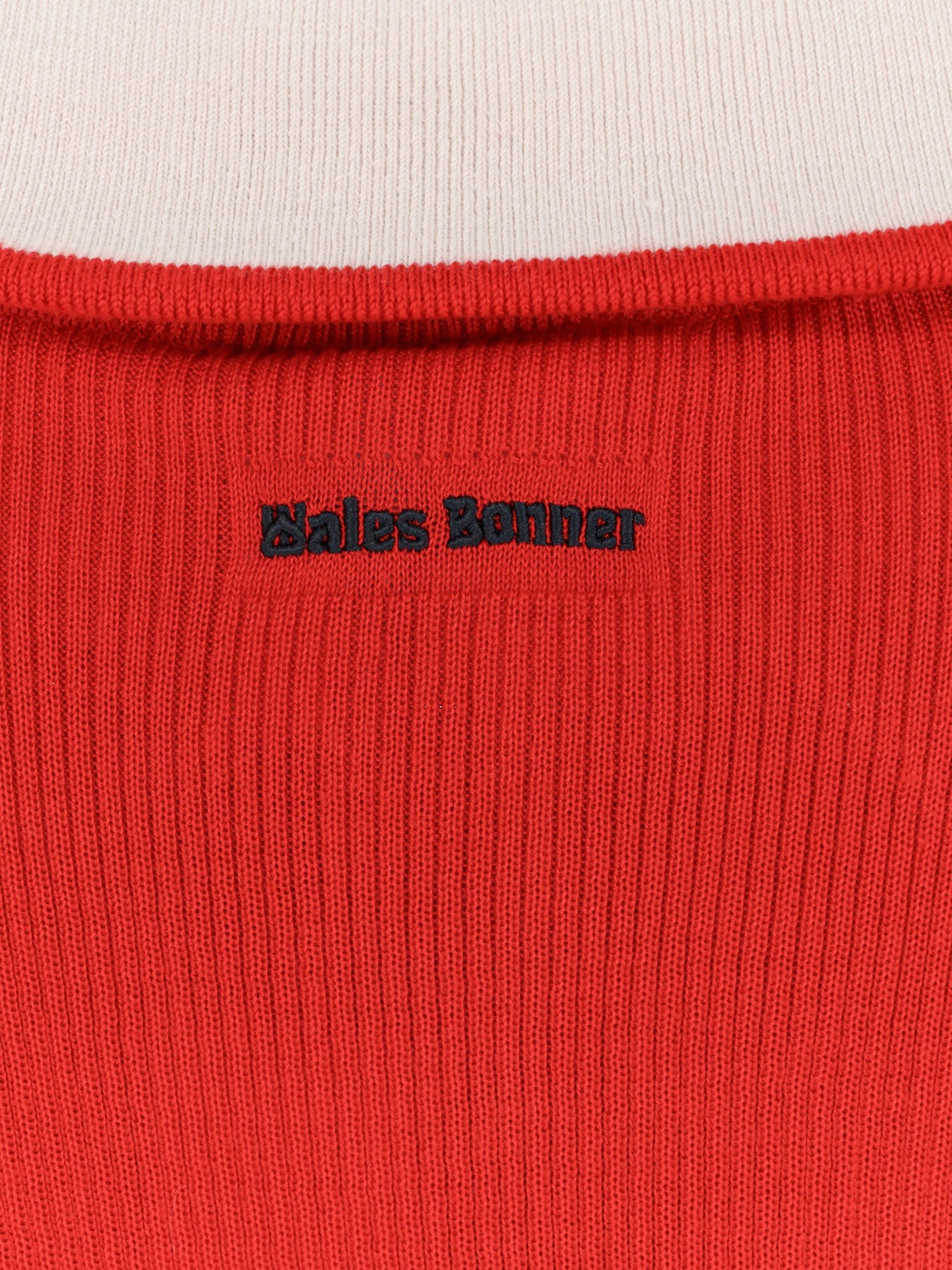 ADIDAS X WALES BONNER Ribbed sweatshirt with front logo