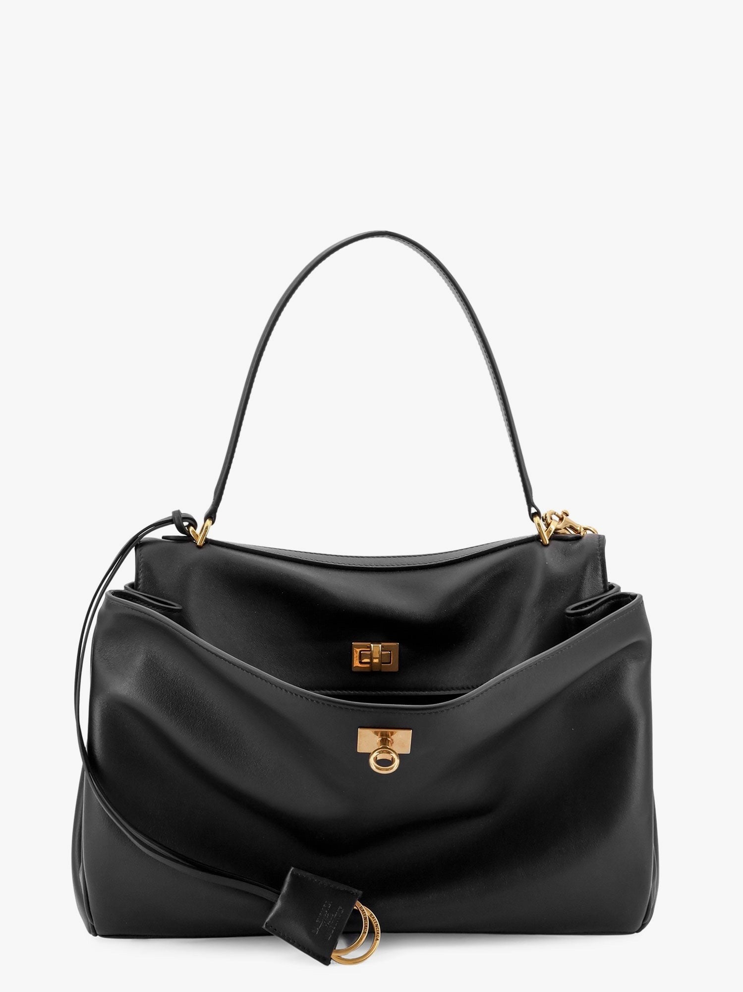 Balenciaga Rodeo leather shoulder bag
