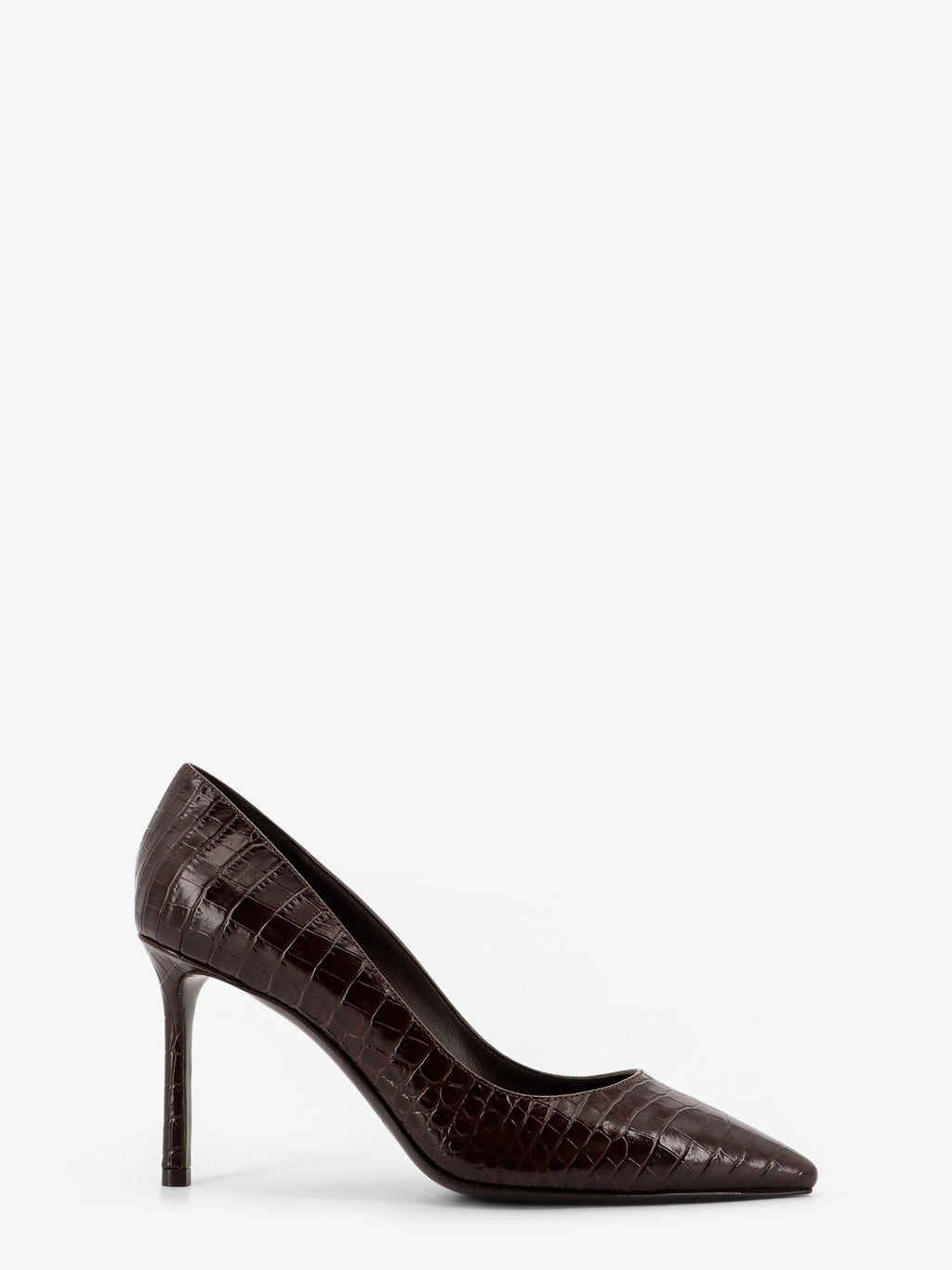 Jimmy Choo Romy 85 leather pumps with croco effect