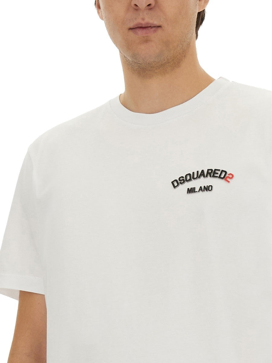 Dsquared "RUBBER LOGO" T-SHIRT