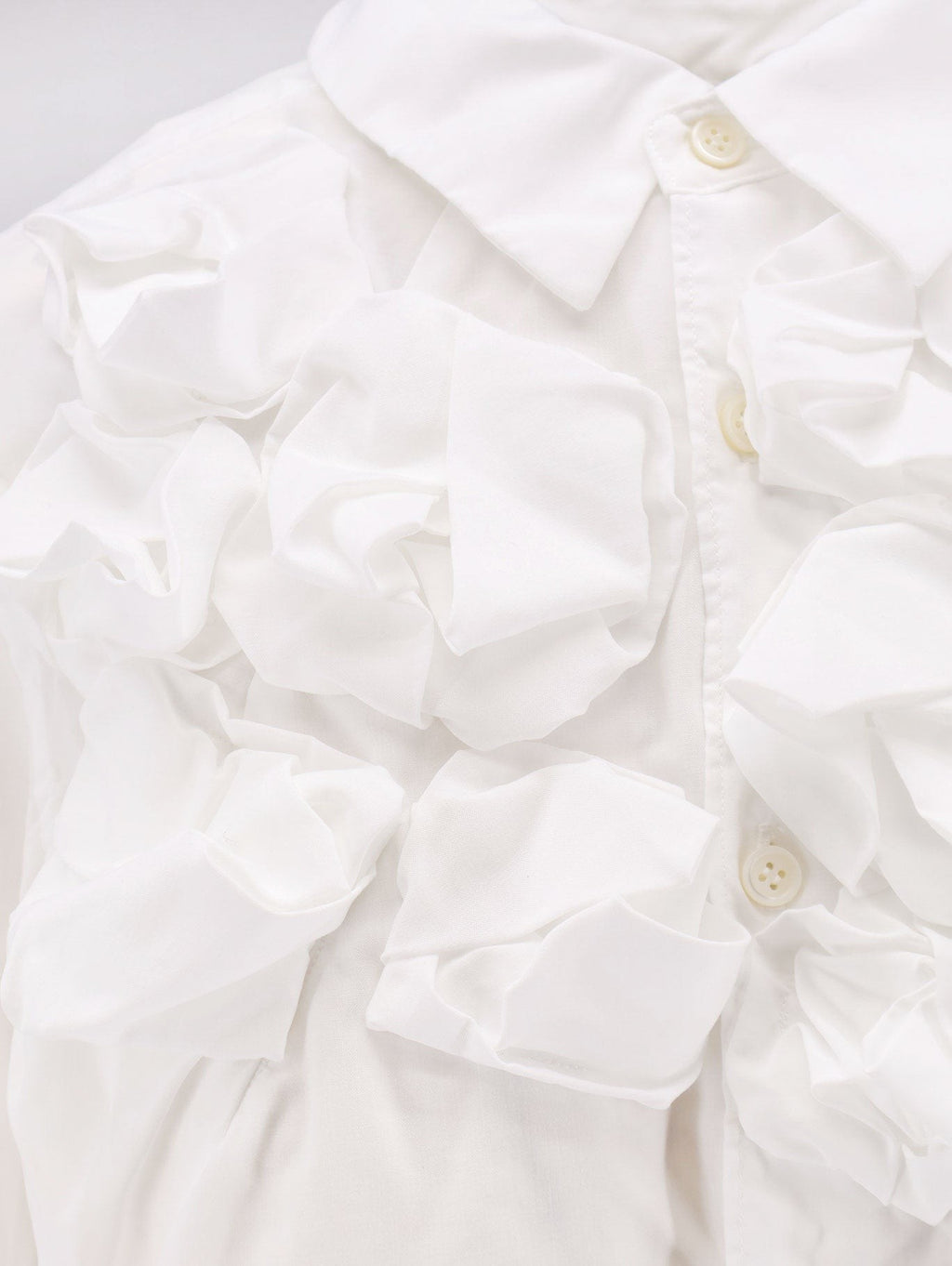 COMME DES GARCONS PLAY Ruffles shirt
