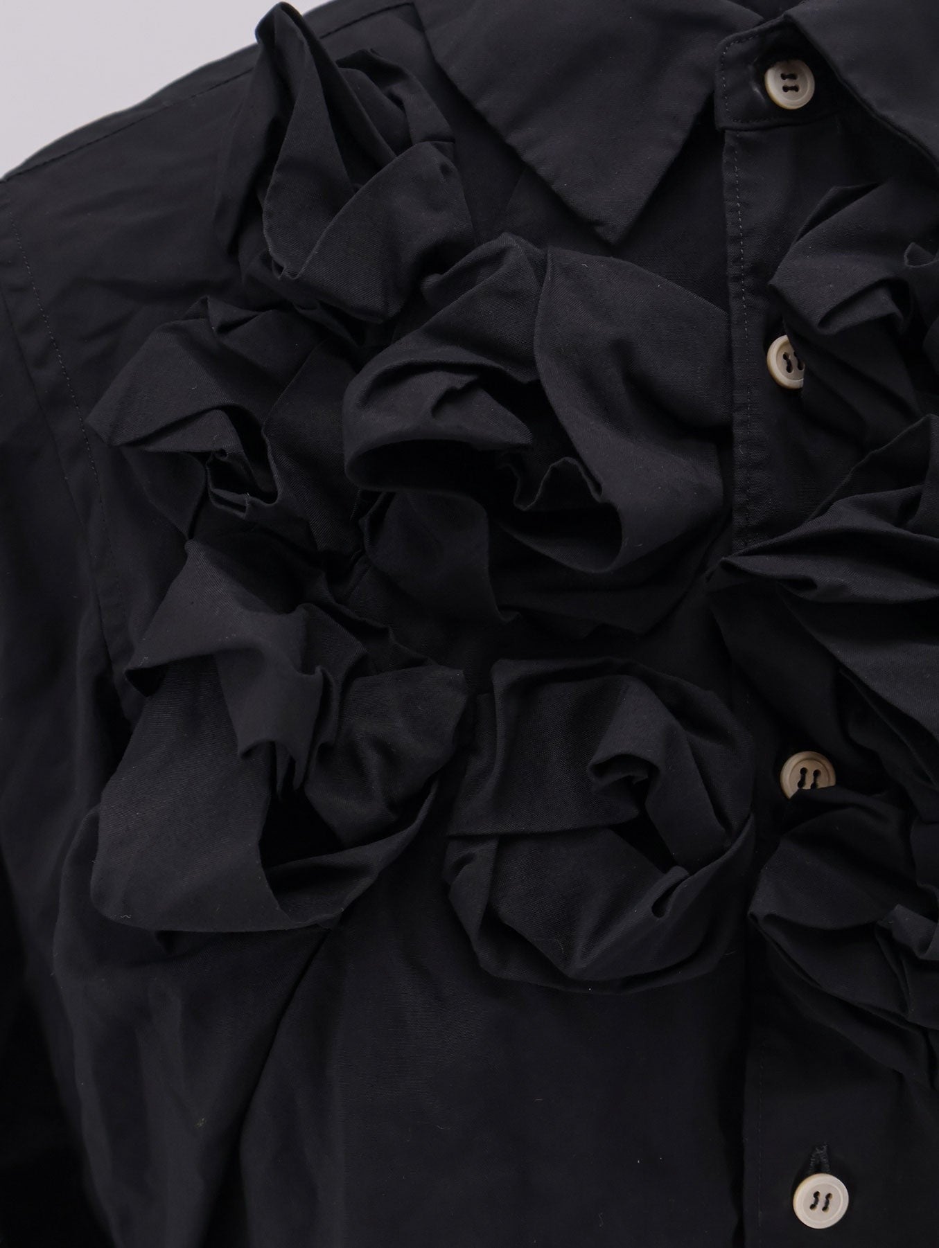 COMME DES GARCONS PLAY Ruffles shirt