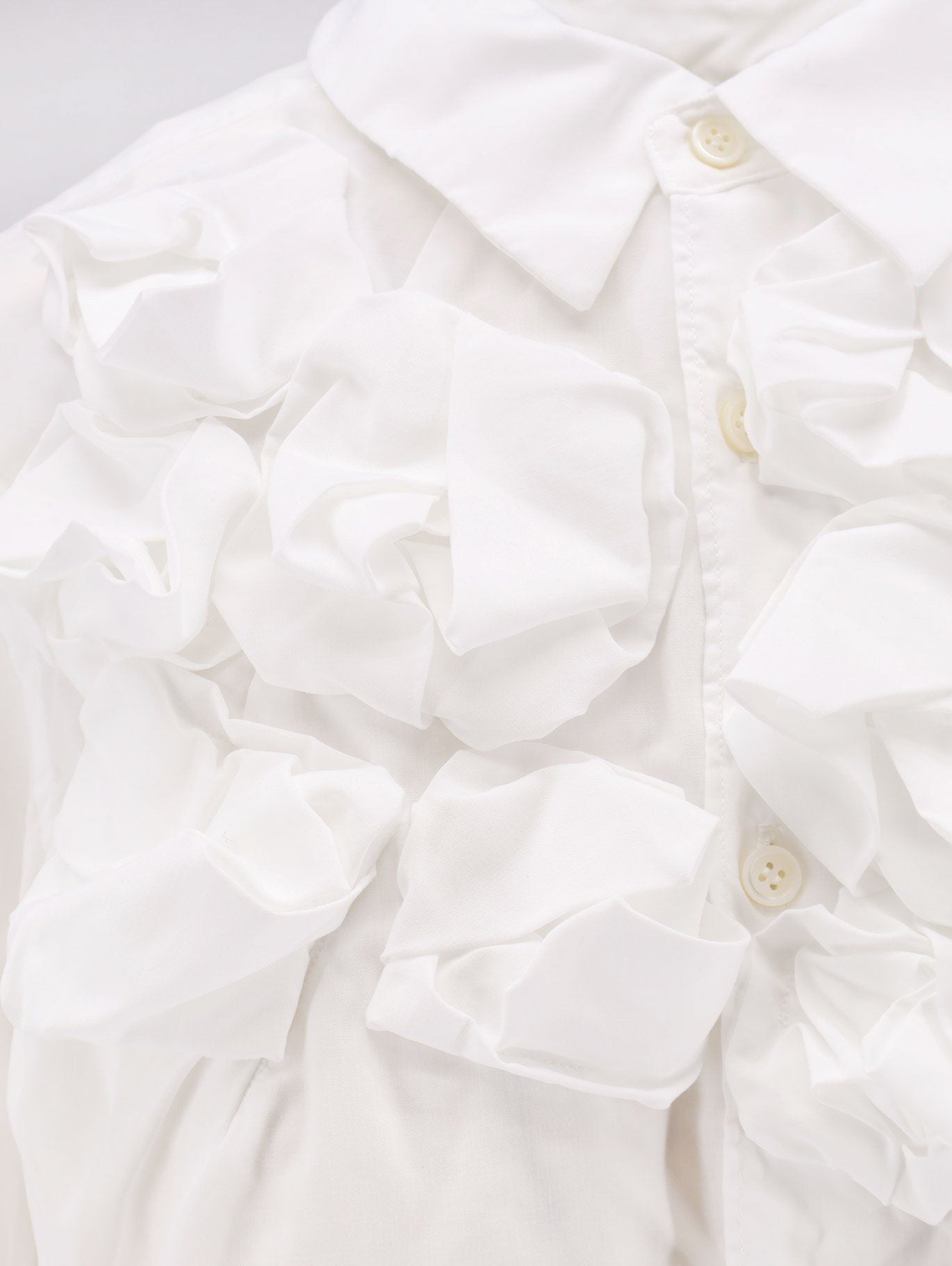 COMME DES GARCONS PLAY Ruffles shirt