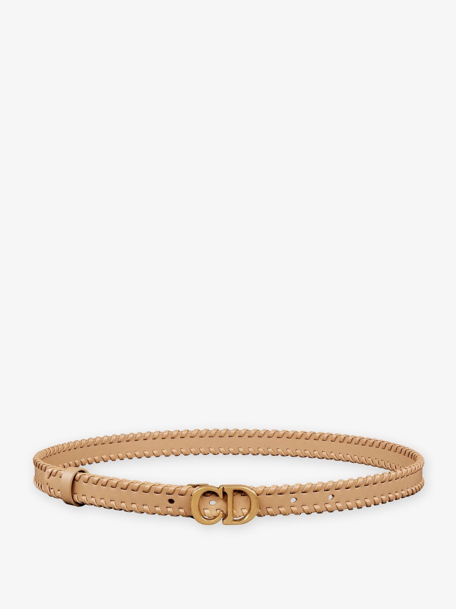 Dior Saddle leather belt