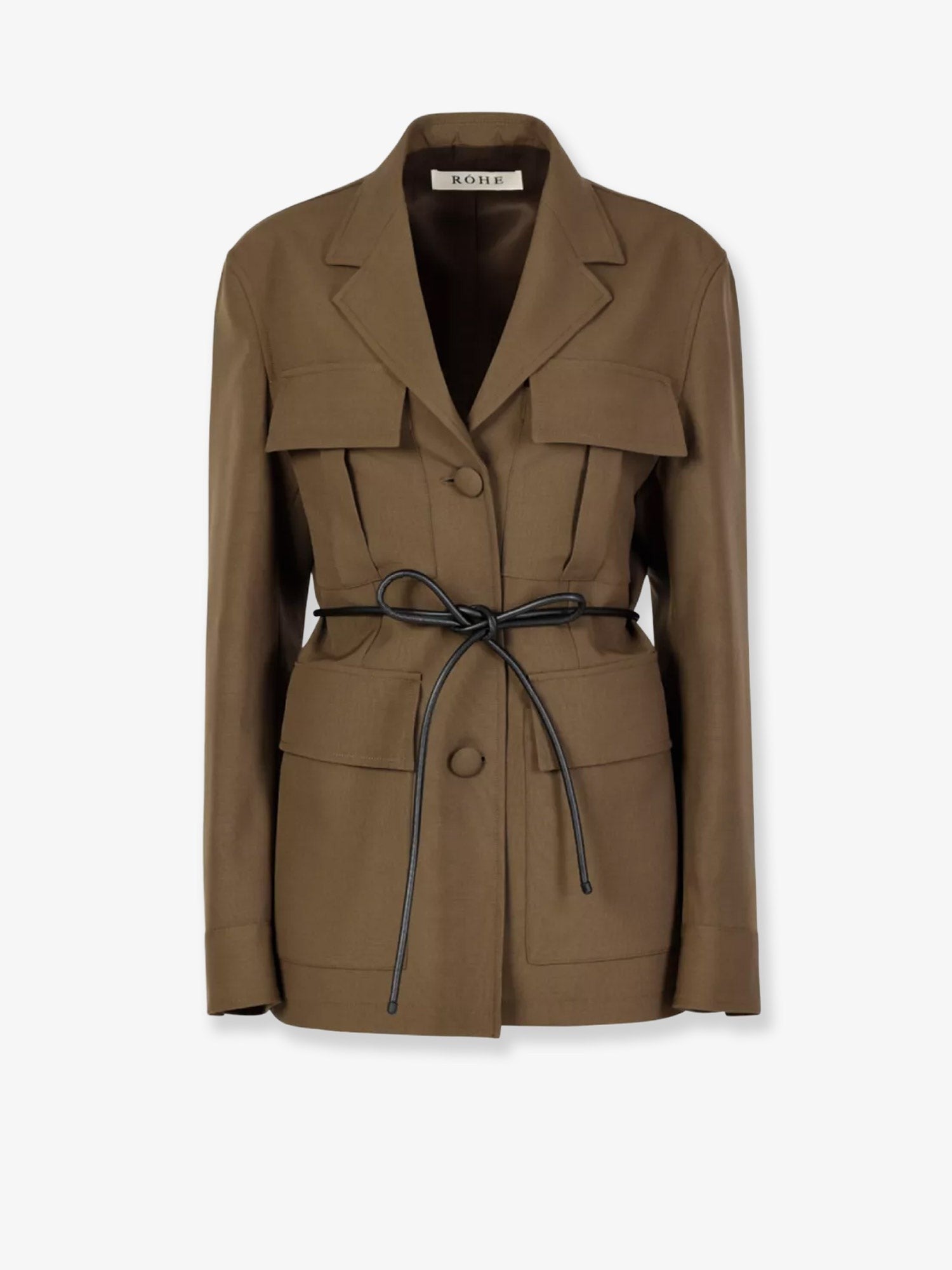 ROHE Safari virgin wool blazer