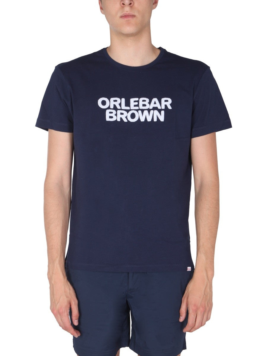 ORLEBAR BROWN "SAMMY OB TOWELLING" T-SHIRT