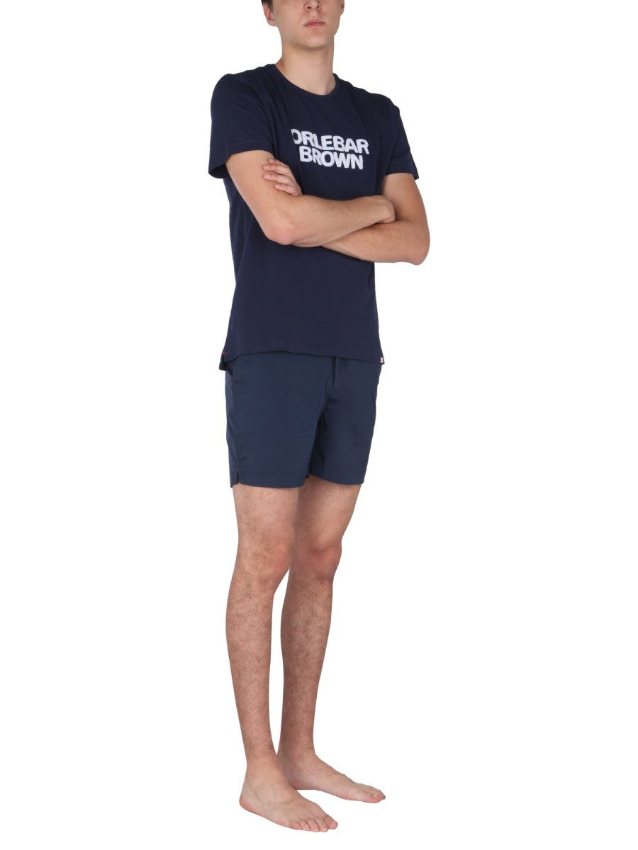 ORLEBAR BROWN "SAMMY OB TOWELLING" T-SHIRT