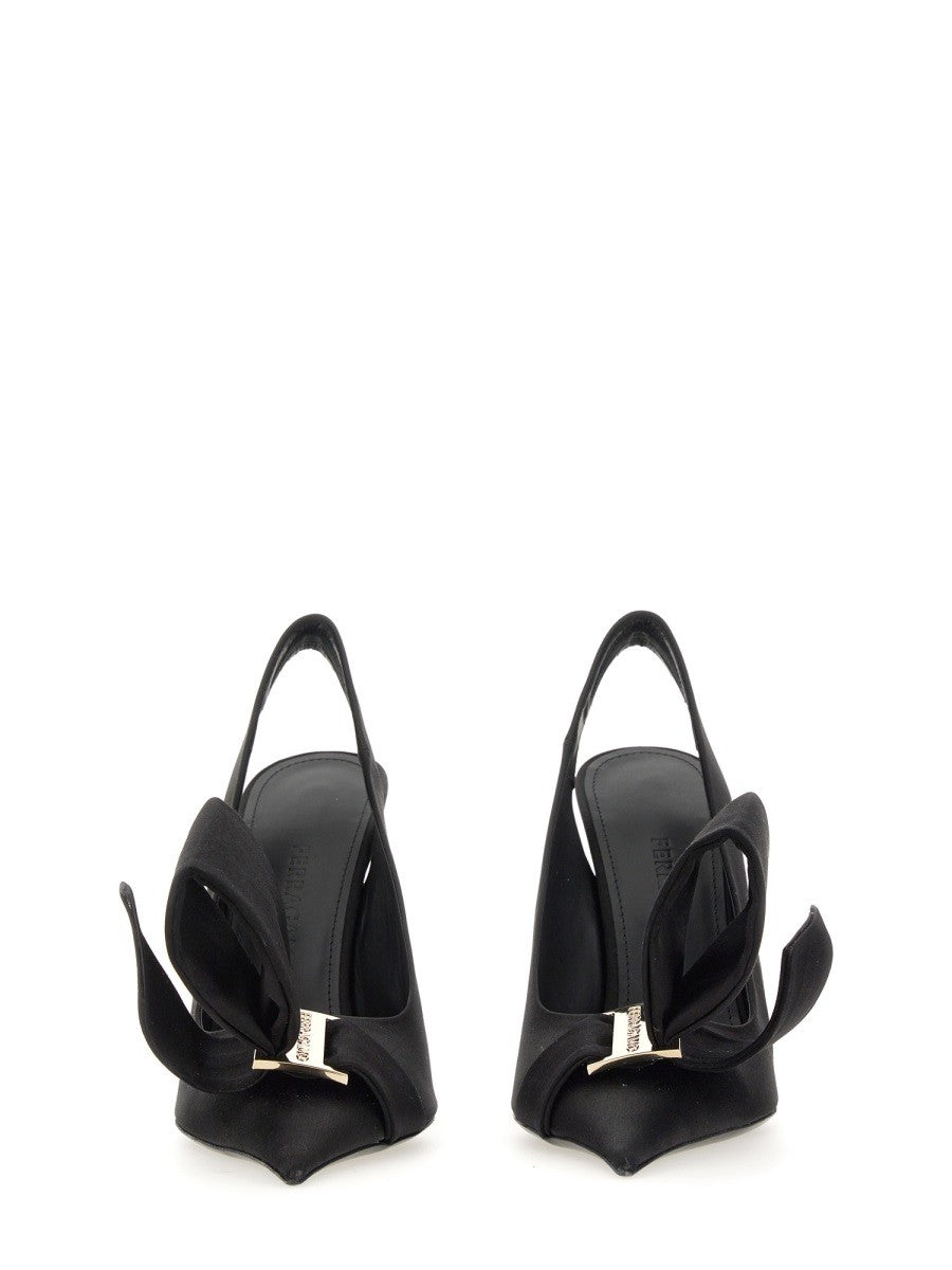 Ferragamo SANDAL WITH ASYMMETRICAL BOW