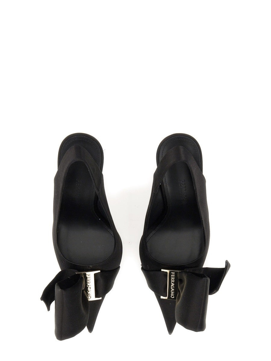 Ferragamo SANDAL WITH ASYMMETRICAL BOW