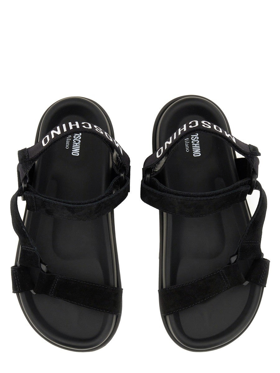 Moschino SANDAL WITH LOGO