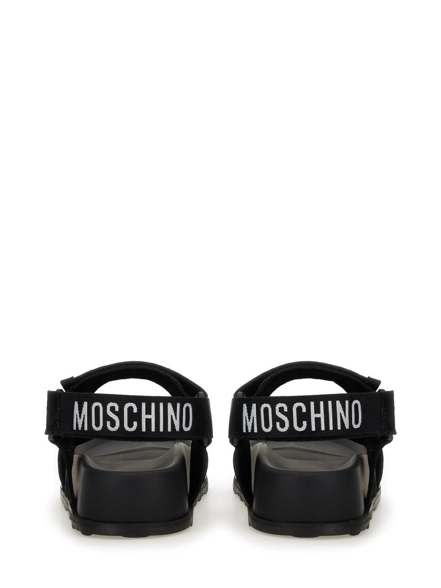 Moschino SANDAL WITH LOGO