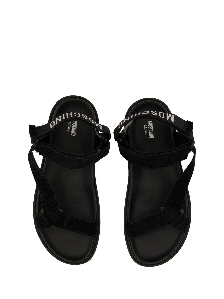 Moschino SANDAL WITH LOGO