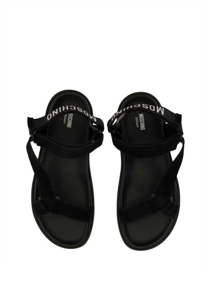 Moschino SANDAL WITH LOGO