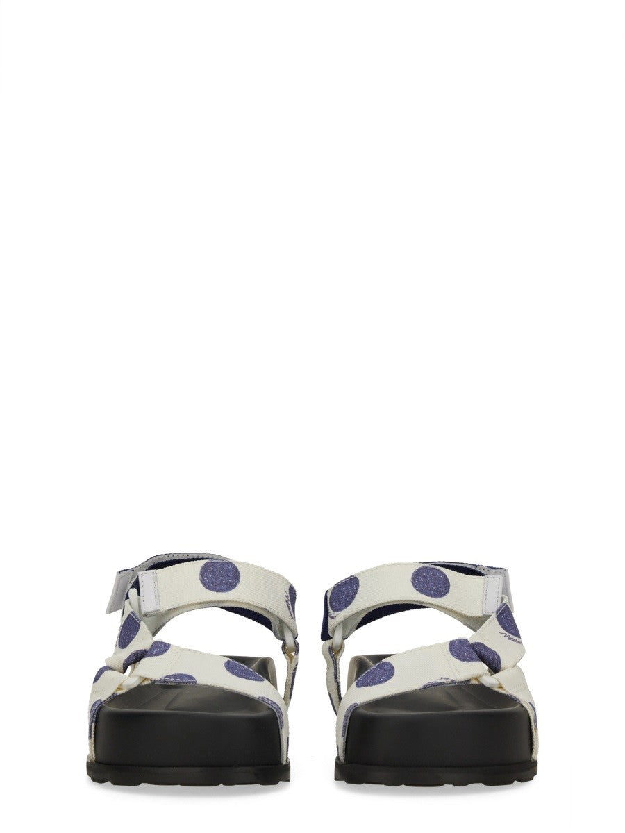 Moschino SANDAL WITH LOGO