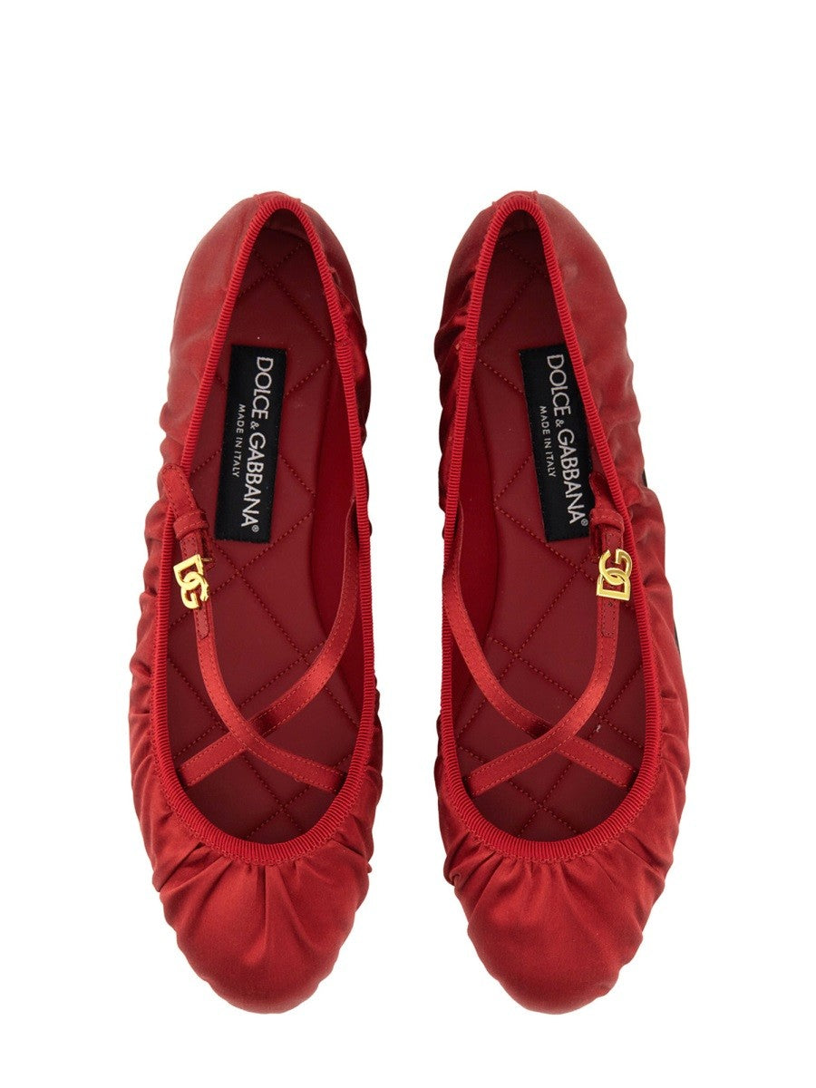 Dolce & Gabbana SATIN BALLERINA