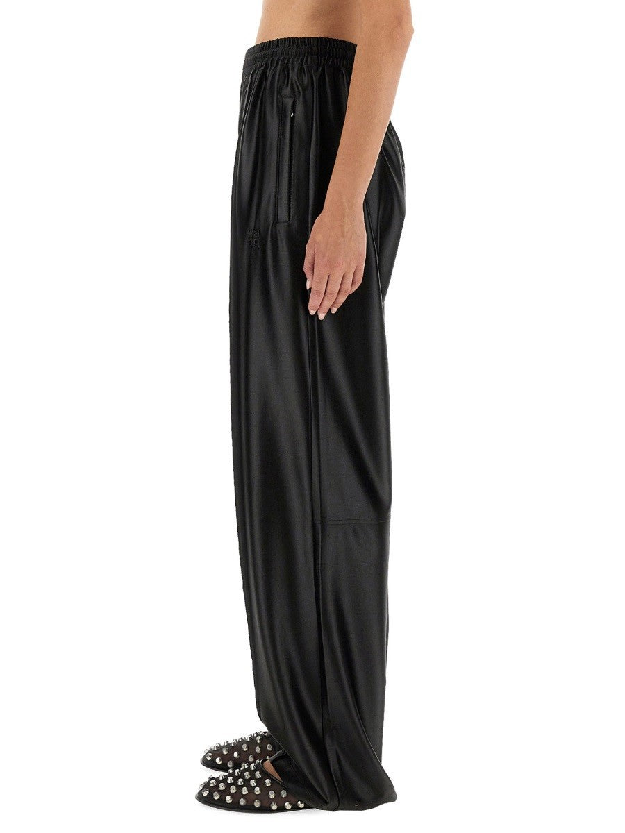 Alexander Wang SATIN FAILLE SPORT PANTS