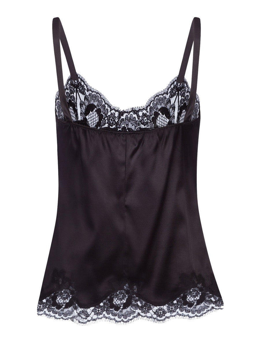 Dolce & Gabbana SATIN LINGERIE TOP