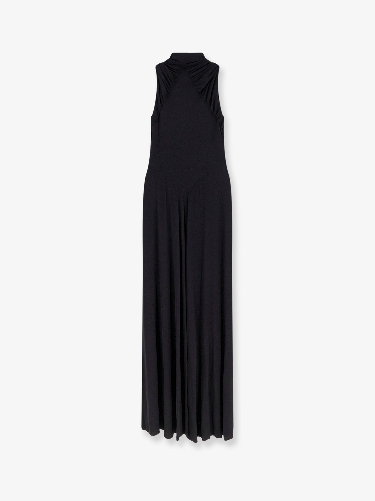 alberta ferretti Satin long dress