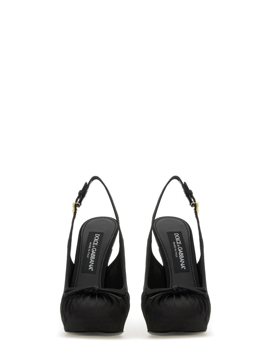 Dolce & Gabbana SATIN SLINGBACK