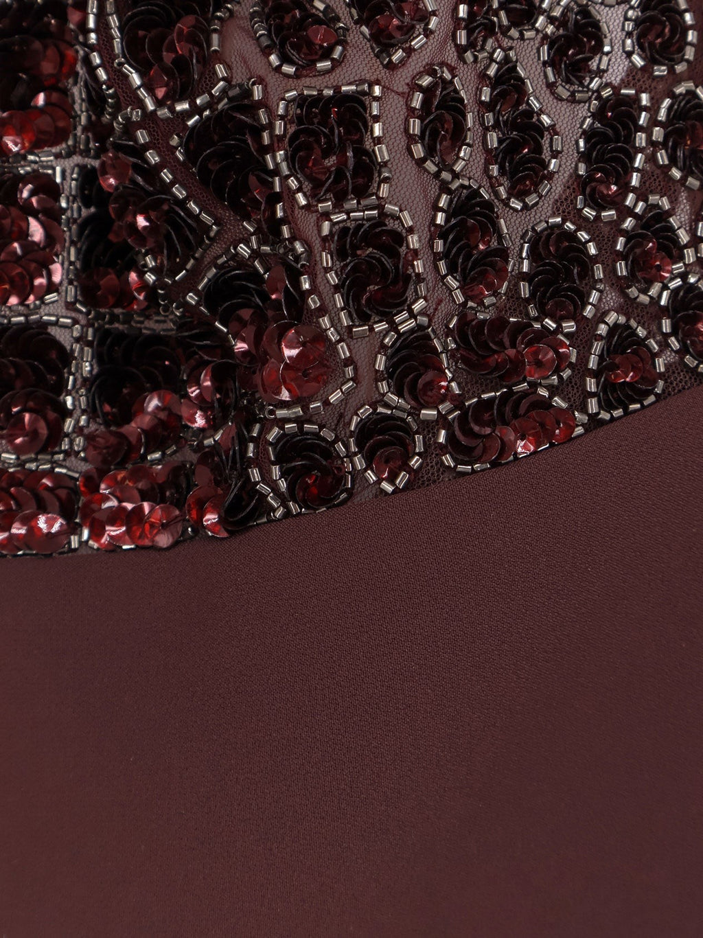 Elisabetta Franchi Satin suit with sewuins on the top