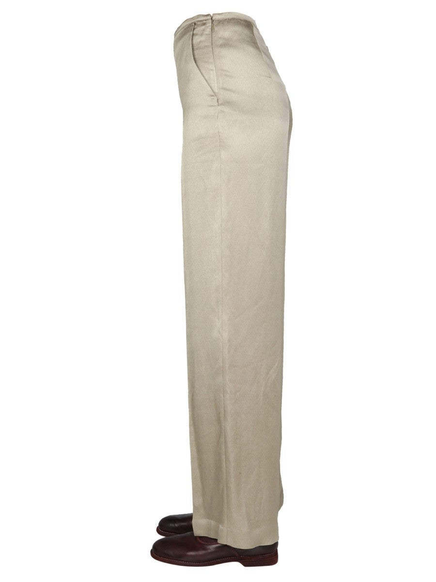 ALYSI SATIN TROUSERS
