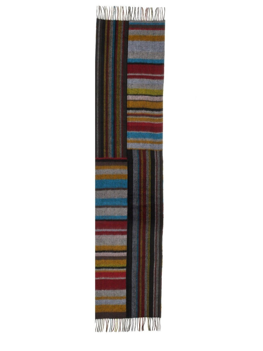 PAUL SMITH SCARF WITH LOGO