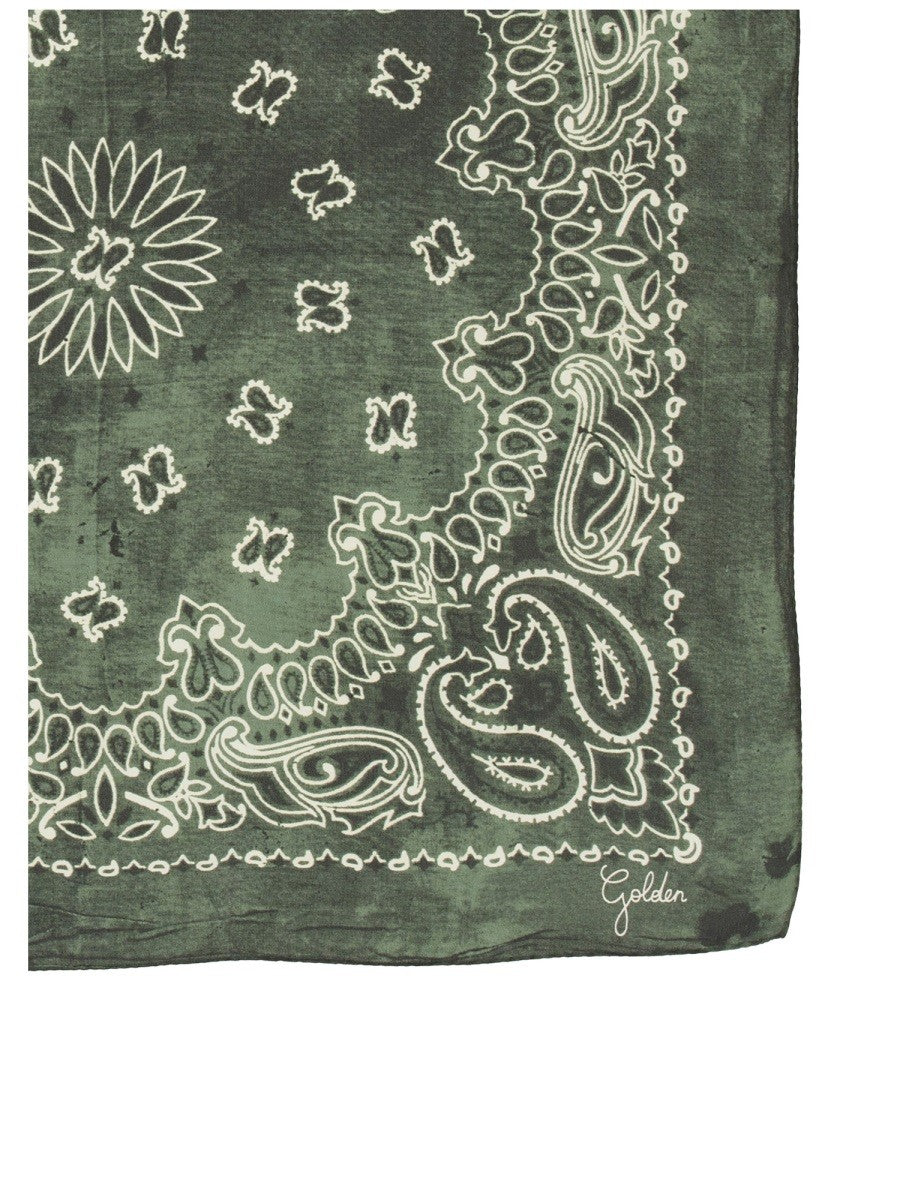 Golden Goose SCARF WITH PAISLEY PATTERN
