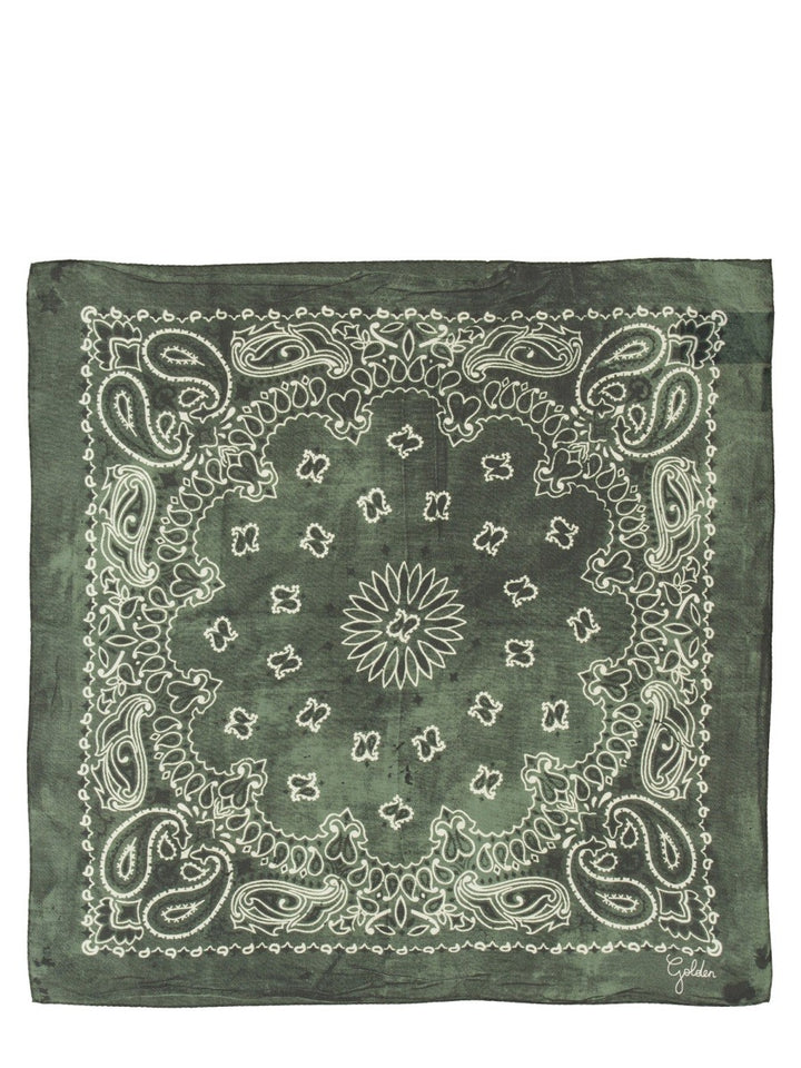 Golden Goose SCARF WITH PAISLEY PATTERN